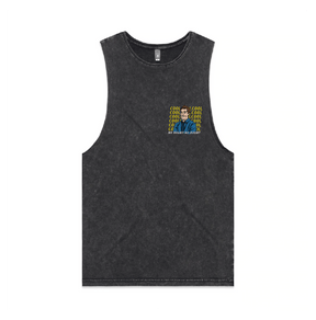 S / Black / Small Front Design Cool Cool Cool 👮‍♂️ - Tank