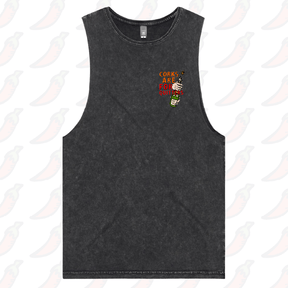 S / Black / Small Front Design Corks Are For Quitters 🍾 – Tank