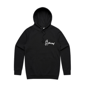 S / Black / Small Front Design Dictation 📏 - Unisex Hoodie