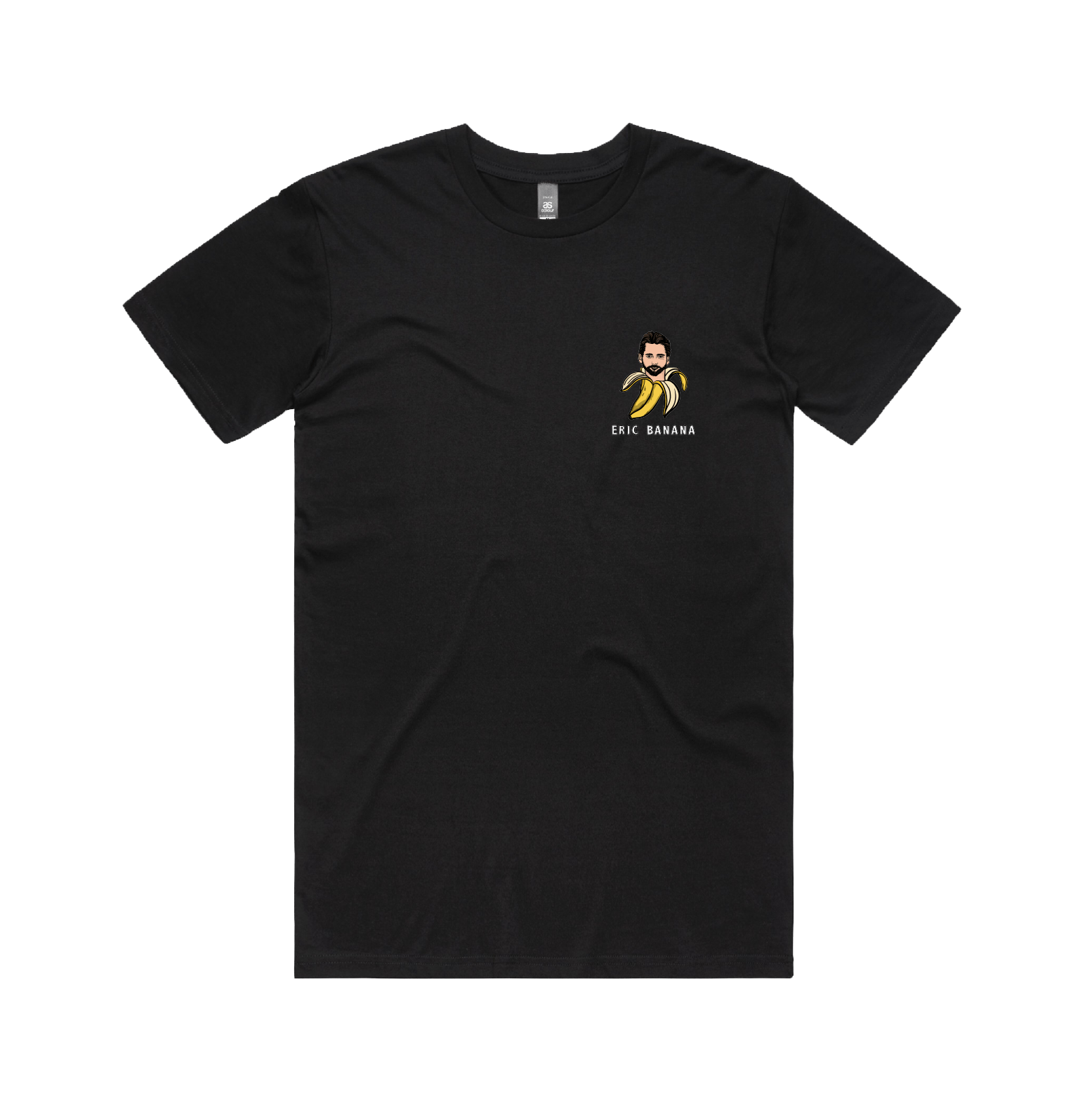S / Black / Small Front Design Eric Banana 🍌 - Men's T Shirt