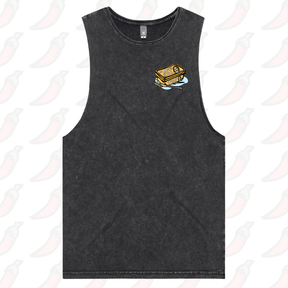S / Black / Small Front Design Glady's Gold Standard 🧈 - Tank