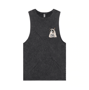 S / Black / Small Front Design Grumpy Cat 😾 - Tank