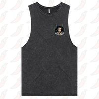 S / Black / Small Front Design Hello There! 👋 - Tank