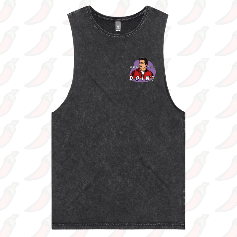 S / Black / Small Front Design HOW YOU DOIN? 😏 – Tank