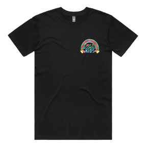 S / Black / Small Front Design I Love My A$$hole Kids ❤️💢 - Men's T Shirt