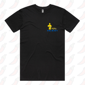 S / Black / Small Front Design IKant 🪛 – Men's T Shirt