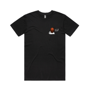 S / Black / Small Front Design It's a Trap ❗ - Men's T Shirt