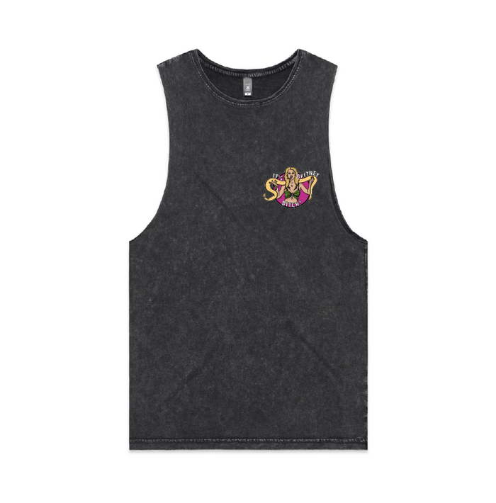 S / Black / Small Front Design It's Britney 🐍 - Tank