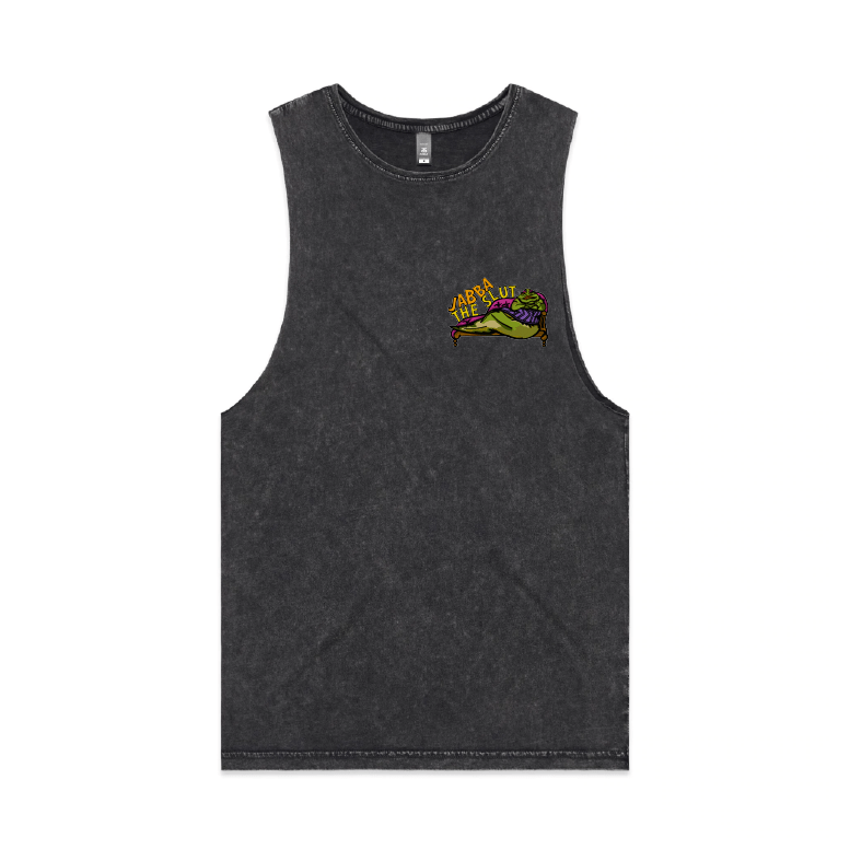 S / Black / Small Front Design Jabba The Slut ⛓️ - Tank