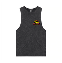 S / Black / Small Front Design Jurassic Park Theme 🦕 - Tank