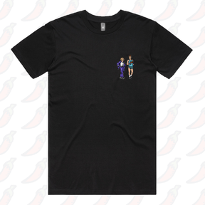 S / Black / Small Front Design Kath & Kel 🚶‍♀️🚶‍♂️ - Men's T Shirt
