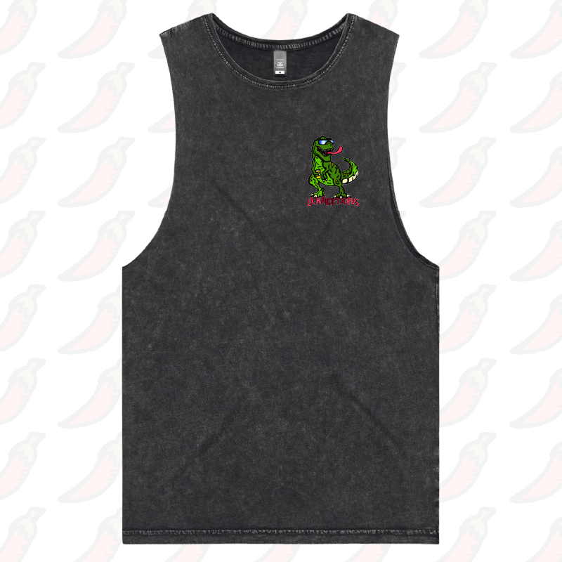 S / Black / Small Front Design Lickalottapus 🦖👅 – Tank