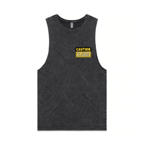 S / Black / Small Front Design May Contain Alcohol 🍺 - Tank