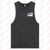 S / Black / Small Front Design McLovin 🤓🌈 – Tank