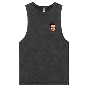 S / Black / Small Front Design Michael Bauble 🎤🎄 – Tank