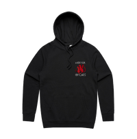 S / Black / Small Front Design Mother of Cats 🐈 - Unisex Hoodie