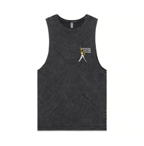 S / Black / Small Front Design Mummaaaaa 🎙️ - Tank