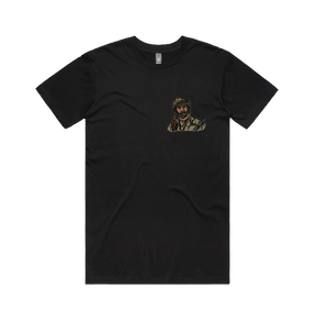 S / Black / Small Front Design Never Go Full Retard 💥 - Men's T Shirt