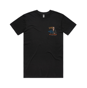 S / Black / Small Front Design Oh Hi Mark 👋🏻 - Men's T Shirt