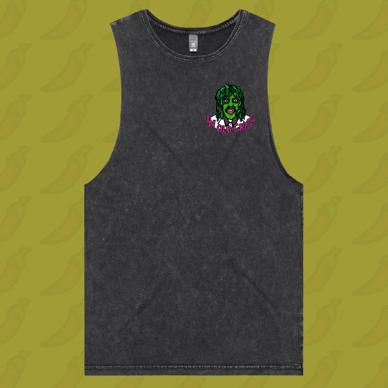 S / Black / Small Front Design Old Gregg 🧟‍♂️🛶 - Tank