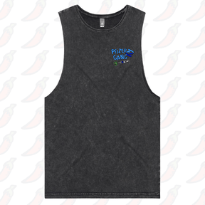 S / Black / Small Front Design Pfizer Gang 💉 - Tank