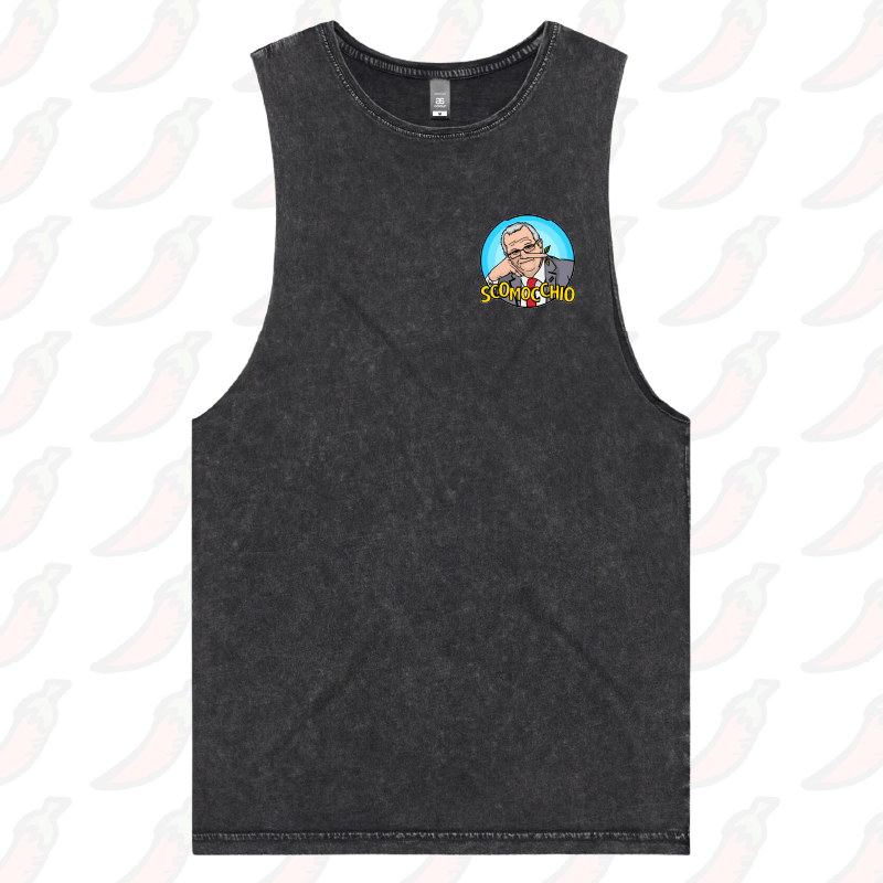 S / Black / Small Front Design Scomocchio 👃 – Tank