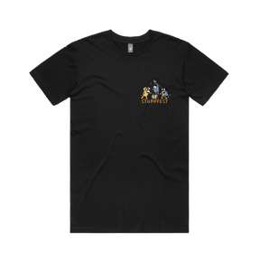 S / Black / Small Front Design Stumpfest 🪓 - Men's T Shirt