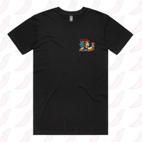 S / Black / Small Front Design Take My Dollary Doos 💵 – Men's T Shirt