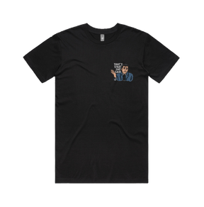 S / Black / Small Front Design That's What She Said 🖨️ - Men's T Shirt
