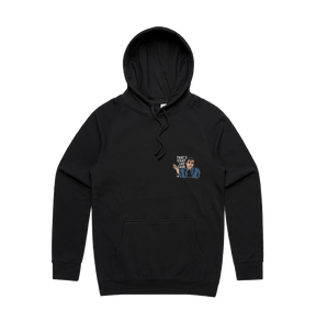 S / Black / Small Front Design That's What She Said 🖨️ - Unisex Hoodie