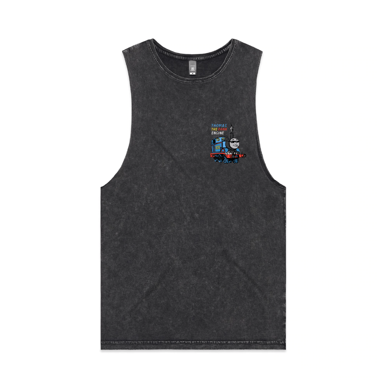 S / Black / Small Front Design Thomas The Dank Engine 🚂 - Tank