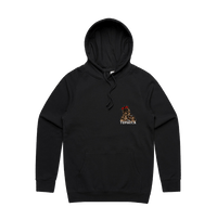 S / Black / Small Front Design Tupacca ✊🏾 - Unisex Hoodie