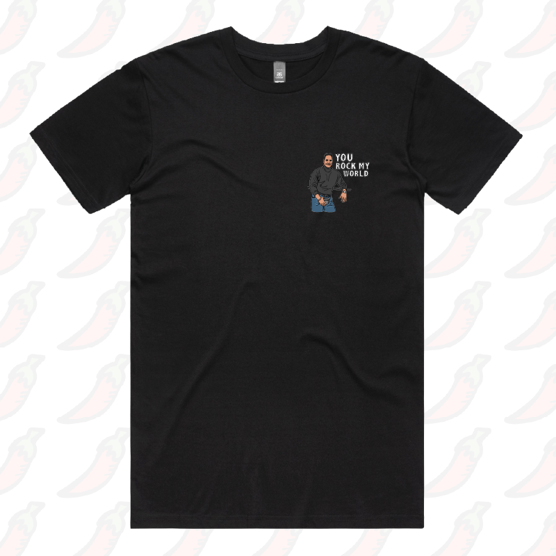 U Rock My World 👨🏾 - Men's T Shirt