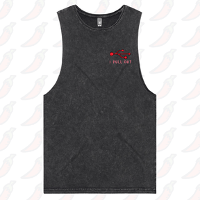 S / Black / Small Front Design USB PULL OUT 🔌 – Tank