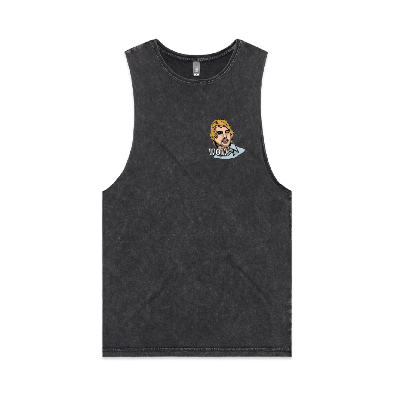 S / Black / Small Front Design Wow 😲 - Tank