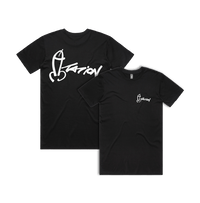 S / Black / Small Front & Large Back Design Dictation 📏 - Men's T Shirt