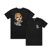 S / Black / Small Front & Large Back Design Wow 😲 - Men's T Shirt