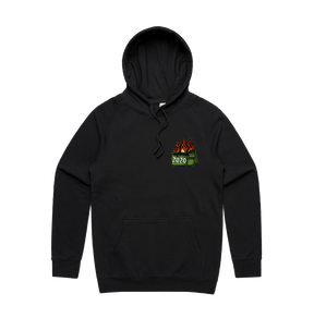 S / Black / Small Front Print 2020 Dumpster Fire 🗑️ - Unisex Hoodie