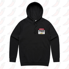 S / Black / Small Front Print Australian Gas Producer 💨 – Unisex Hoodie