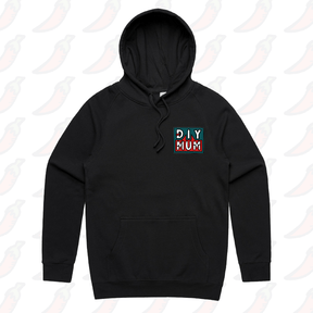 S / Black / Small Front Print DIY Mum 🔨 – Unisex Hoodie