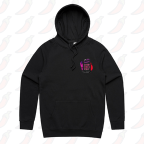 S / Black / Small Front Print Good Vibes Only 🍡 – Unisex Hoodie