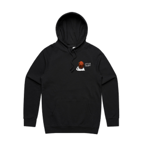 S / Black / Small Front Print It's a Trap ❗ - Unisex Hoodie