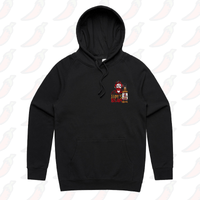 S / Black / Small Front Print Jim’s Beam 🥃👍 – Unisex Hoodie
