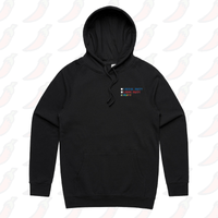 S / Black / Small Front Print Party Vote ✅ - Unisex Hoodie