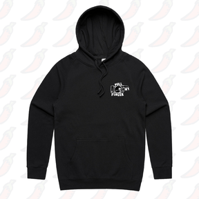 S / Black / Small Front Print Pull My Finger 👉 – Unisex Hoodie