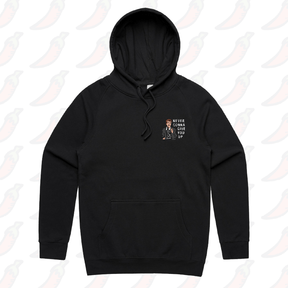 S / Black / Small Front Print Rick Roll 🎵 - Unisex Hoodie