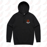 S / Black / Small Front Print She’ll Be Right BBQ 🤷🔥 – Unisex Hoodie