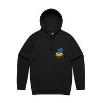 S / Black / Small Front Print Smeared Marge 👕 - Unisex Hoodie