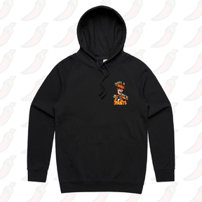 S / Black / Small Front Print SNAKE IN MY PANTS 🐍- Unisex Hoodie