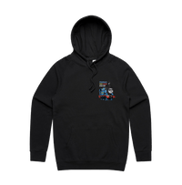 S / Black / Small Front Print Thomas The Dank Engine 🚂 - Unisex Hoodie